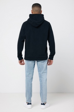 Logo trade promotional merchandise image of: Iqoniq Trivor recycled polyester microfleece hoodie