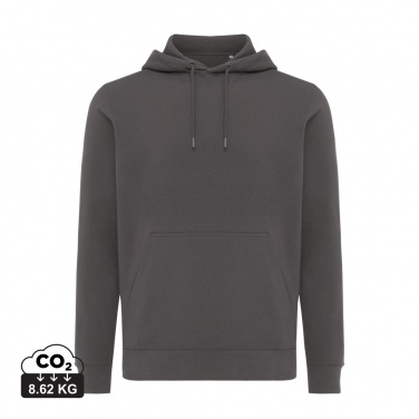Logo trade corporate gift photo of: Iqoniq Rila lightweight recycled cotton hoodie