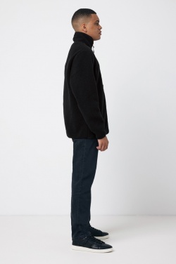 Logo trade corporate gifts picture of: Iqoniq Diran recycled polyester pile fleece jacket