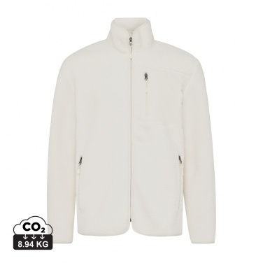 Logo trade business gifts image of: Iqoniq Diran recycled polyester pile fleece jacket