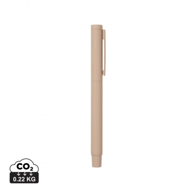 Logo trade promotional giveaway photo of: VINGA Baltimore RCS recycled SS pen