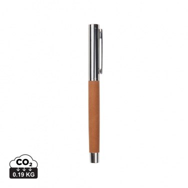 Logo trade promotional gift photo of: VINGA Bosler RCS recycled SS pen