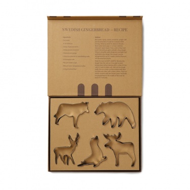 Logotrade promotional product image of: VINGA Nordic big 5 cookie cutter 5-piece set