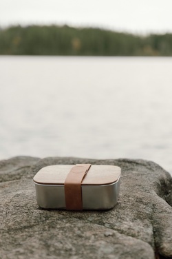 Logotrade promotional gift image of: VINGA Ciro RCS recycled steel lunch box