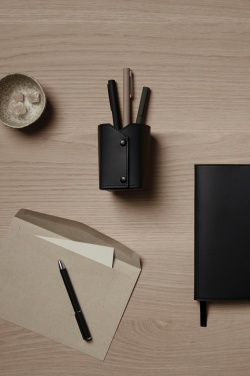 Logo trade promotional gifts image of: VINGA Timo PU RCS RPET pen holder