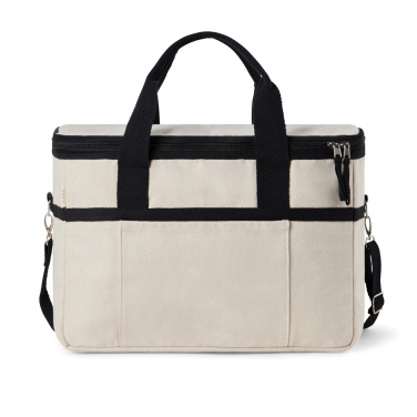 Logotrade corporate gift image of: VINGA Volonne AWARE™ recycled canvas cooler basket