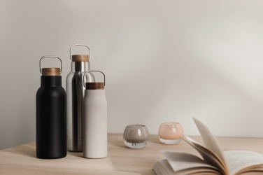 Logotrade promotional giveaways photo of: VINGA Ciro RCS recycled vacuum bottle 580ml