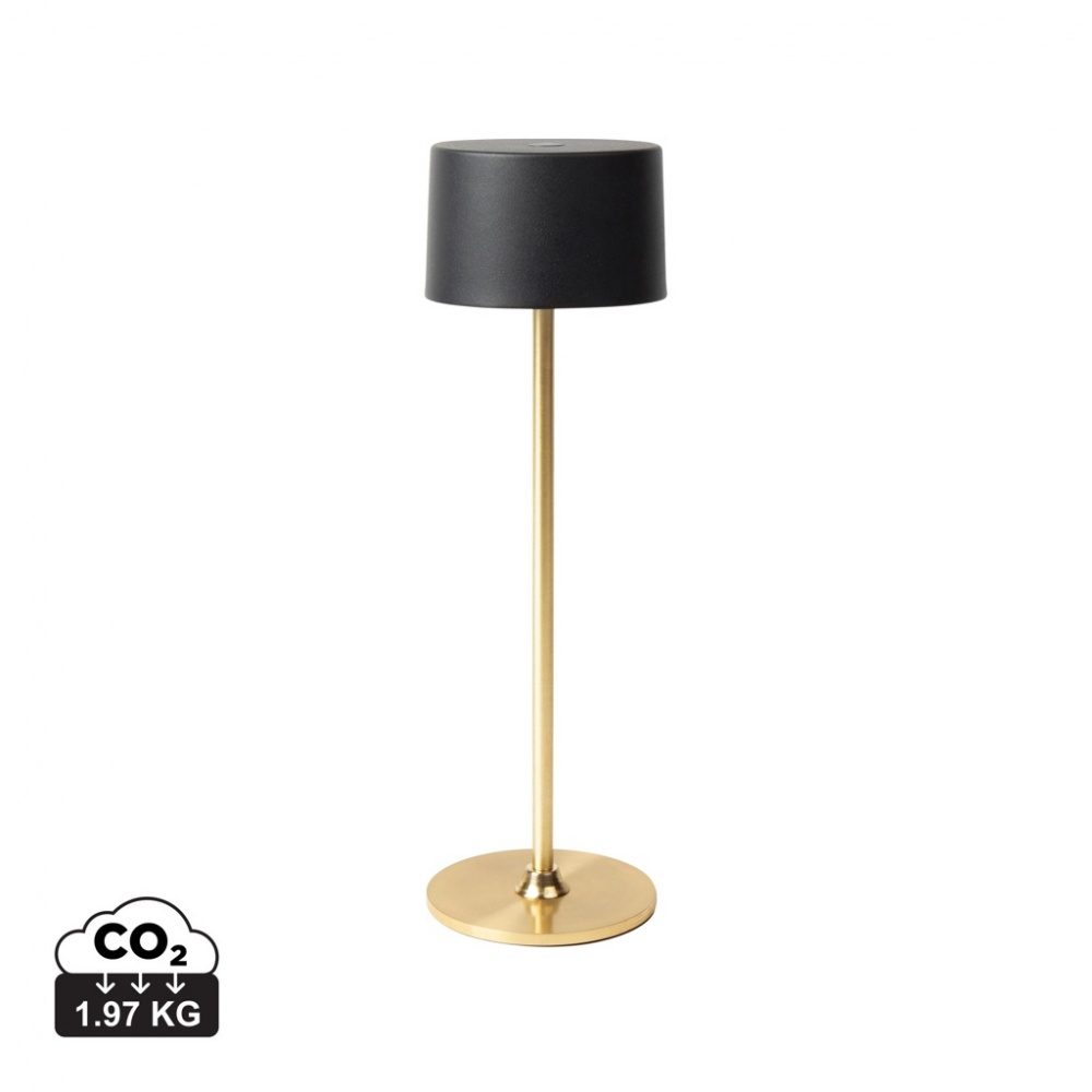 Logotrade advertising product picture of: VINGA Nauro RCS recycled ABS table lamp