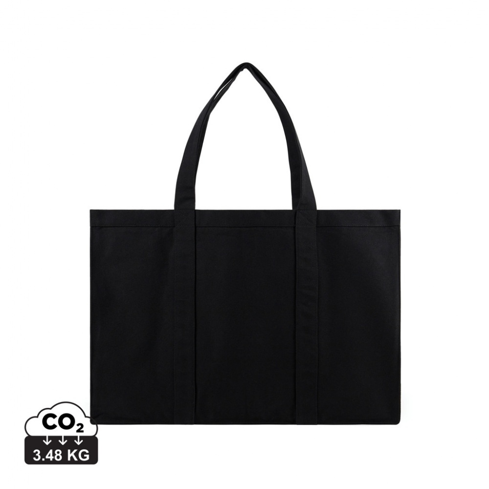 Logo trade advertising products image of: VINGA Hilo AWARE™ recycled canvas maxi tote bag