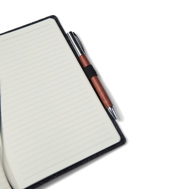 Logo trade promotional merchandise photo of: VINGA Albon GRS recycled felt notebook