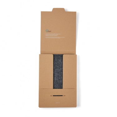 Logotrade advertising products photo of: VINGA Albon GRS recycled felt notebook