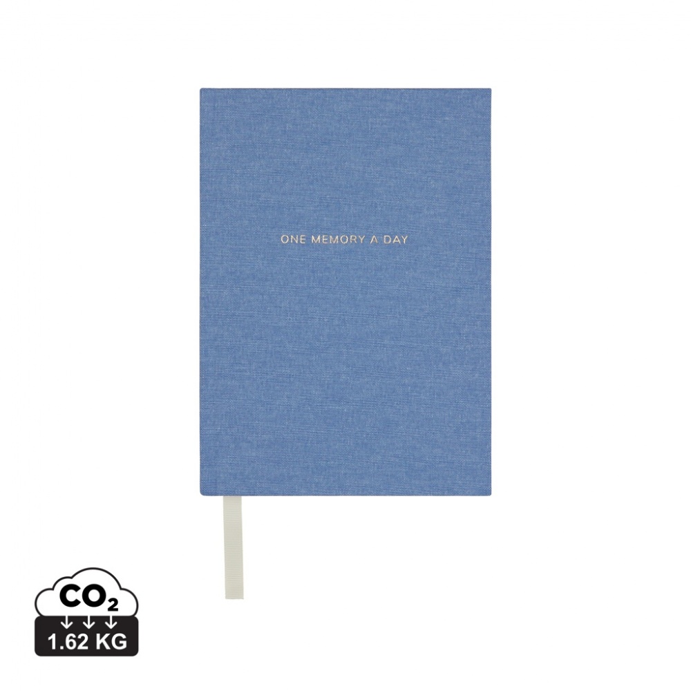 Logo trade promotional merchandise photo of: VINGA One memory a day GRS recycled paper journal