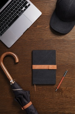 Logotrade business gifts photo of: VINGA Bosler RCS recycled paper notebook