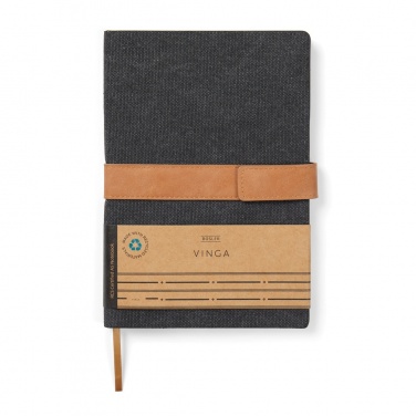 Logotrade promotional item image of: VINGA Bosler RCS recycled paper notebook
