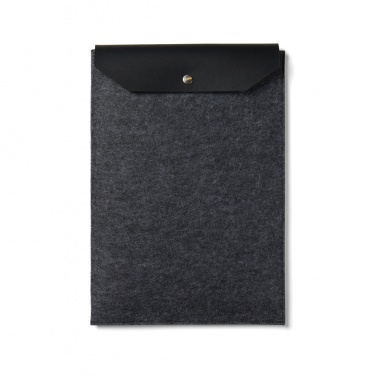 Logo trade promotional merchandise photo of: VINGA Albon GRS recycled felt 15" laptop sleeve