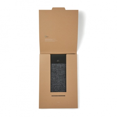 Logotrade promotional item image of: VINGA Albon GRS recycled felt 17" laptop sleeve