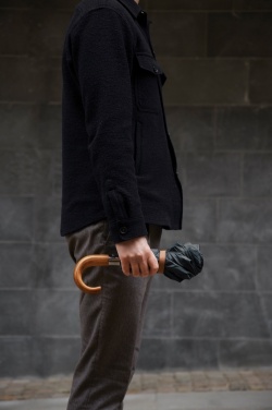 Logotrade corporate gifts photo of: VINGA Bosler AWARE™ recycled pet 21" foldable umbrella