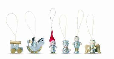 Logotrade business gift image of: Set of 6 Xmas decoration