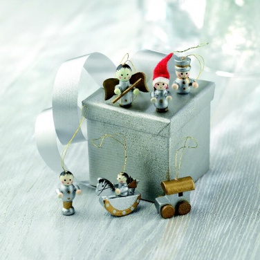 Logo trade promotional gifts picture of: Set of 6 Xmas decoration