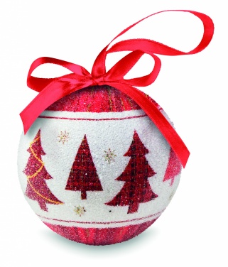 Logotrade promotional giveaway image of: Christmas bauble in gift box