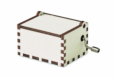 Logo trade promotional item photo of: Wooden Christmas music box