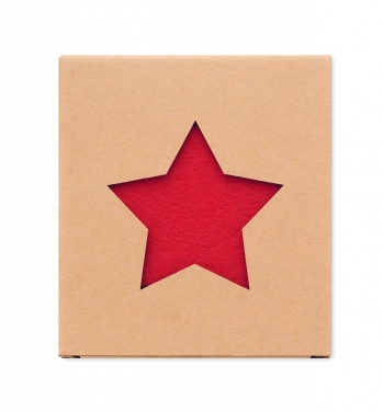 Logotrade promotional products photo of: RPET 4 felt coaster set