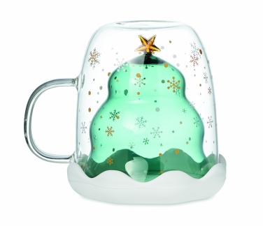 Logotrade promotional item image of: Double wall borosilicate mug