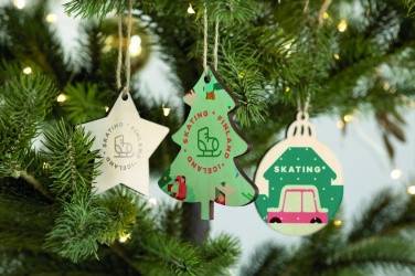Logo trade business gift photo of: Christmas ornament tree