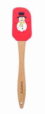 Logo trade promotional gifts image of: Christmas silicone spatula
