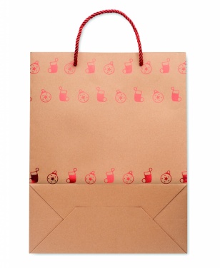 Logotrade promotional product image of: Gift paper bag with pattern