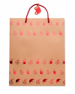 Logotrade promotional product image of: Gift paper bag with pattern