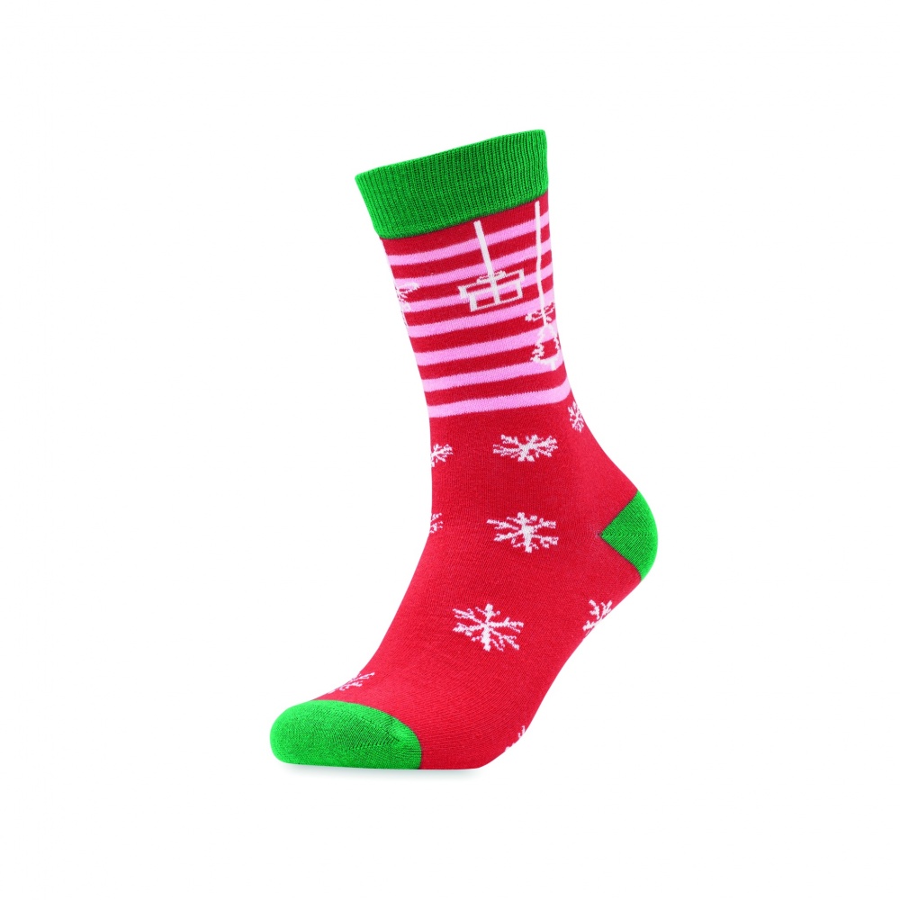 Logotrade promotional gift picture of: Pair of Christmas socks M