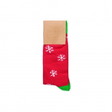 Logotrade promotional gift image of: Pair of Christmas socks M