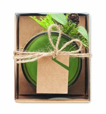 Logo trade corporate gifts picture of: Christmas candle holder