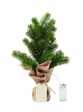 Logo trade business gift photo of: Mini artificial Christmas tree