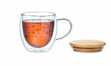 Logo trade promotional product photo of: Double wall borosilicate mug