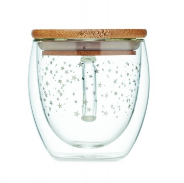 Logo trade promotional merchandise photo of: Double wall borosilicate mug