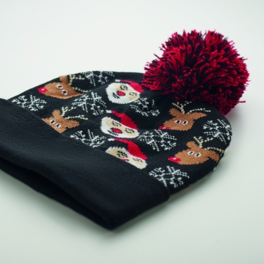 Logotrade promotional product picture of: Christmas knitted beanie