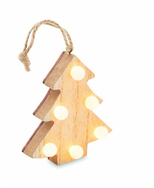 Logotrade promotional giveaways photo of: Wooden weed tree with lights
