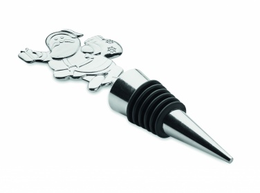 Logo trade promotional gifts picture of: Bottle stopper Christmas motif