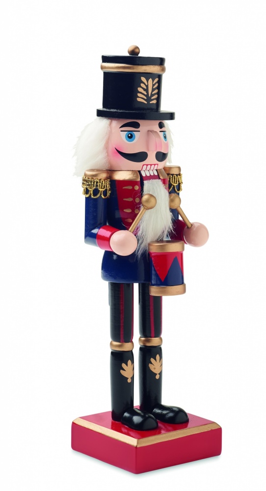Logo trade advertising products image of: Nutcracker character in wood