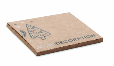 Logotrade promotional items photo of: Wooden bauble shape hanger