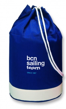 Logo trade advertising products picture of: Cotton duffle bag bicolour