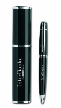 Logo trade promotional items picture of: Metal twist ball pen