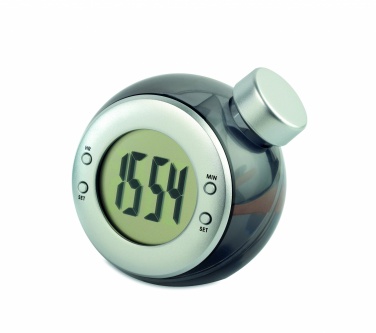 Logo trade promotional items image of: Water powered LCD desk clock