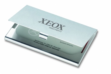 Logotrade promotional gift picture of: Aluminium business card holder