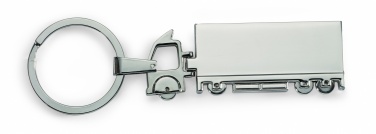 Logo trade promotional items picture of: Truck metal key ring Oulu