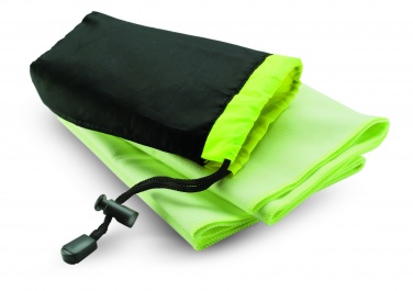 Logotrade promotional products photo of: Sport towel in nylon pouch