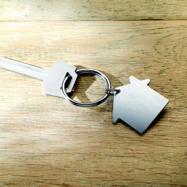 Logotrade promotional gift image of: Metal key holder house Lahti