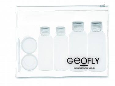 Logo trade corporate gifts picture of: Travelling pouch with bottles